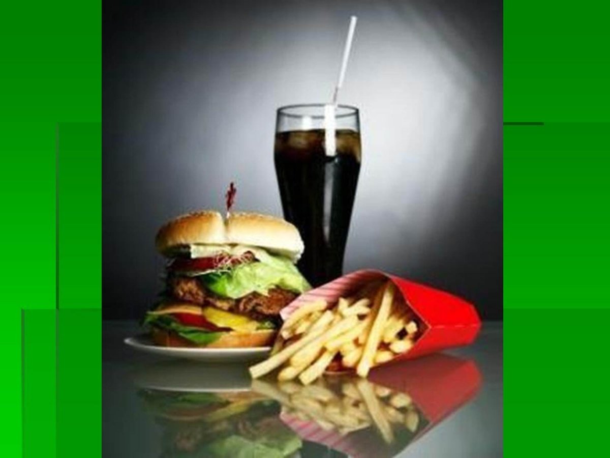 Здоровые и нездоровые продукты