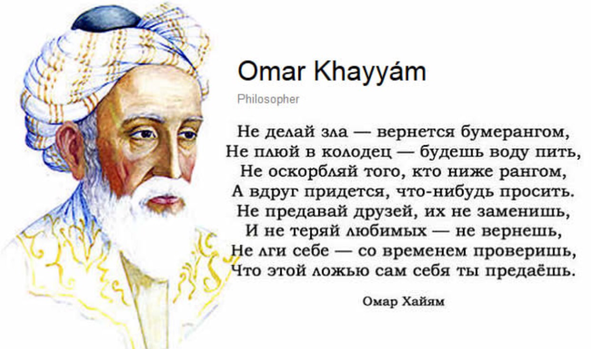 Омар Хайям и Великие Фил