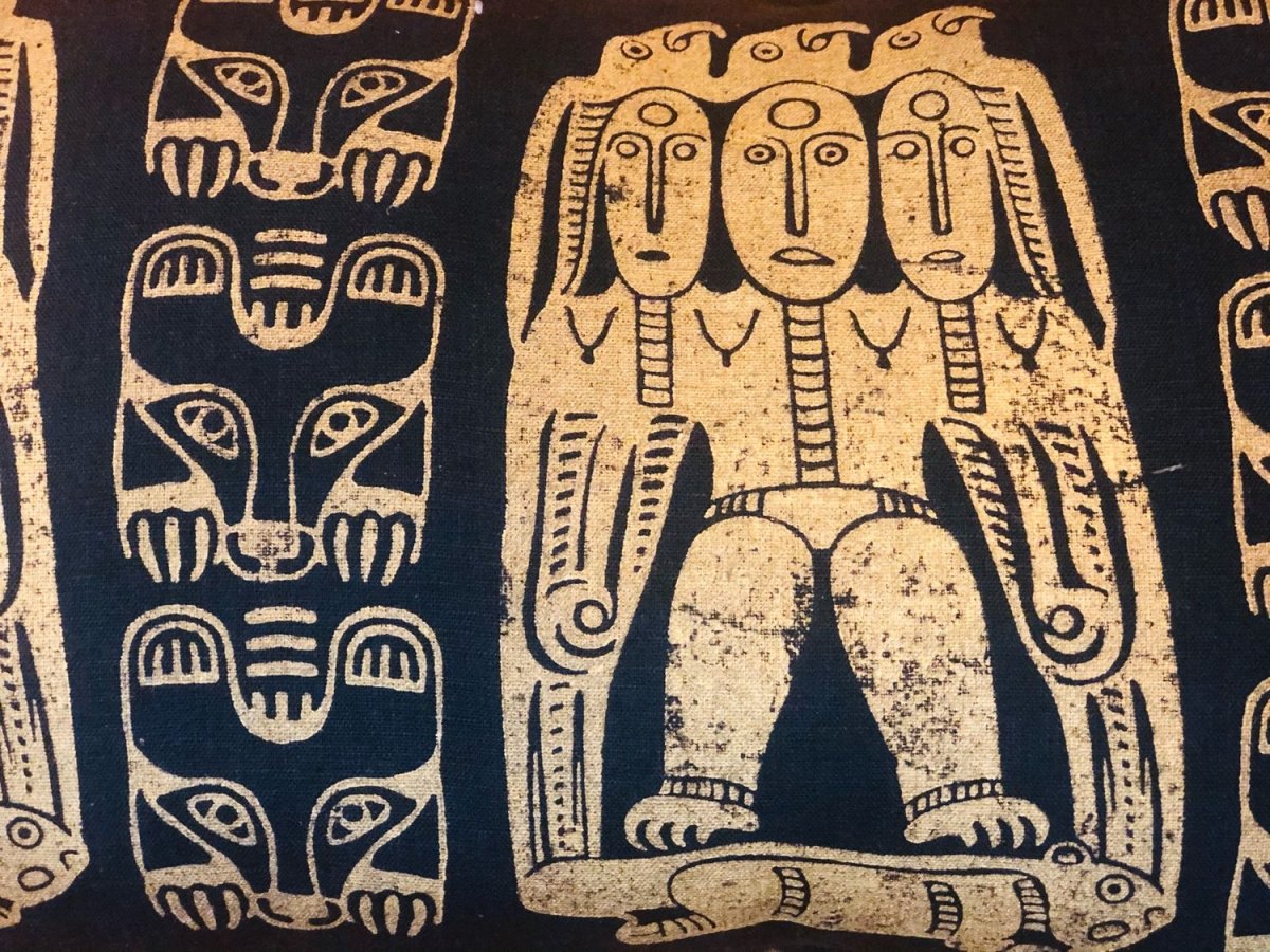 Пермский звериный стиль вектор