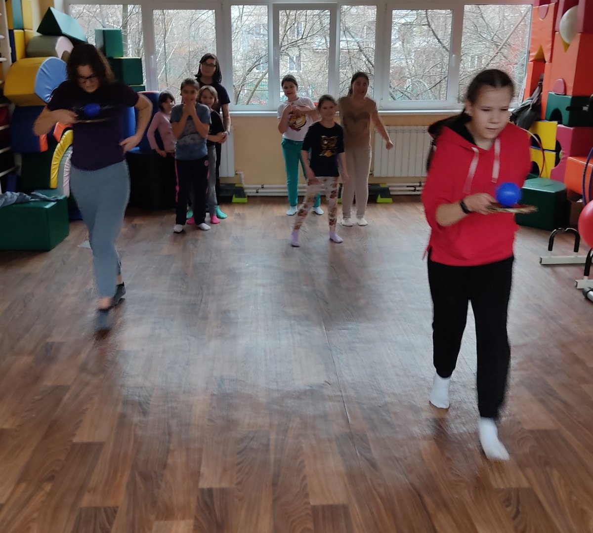 Весёлые старты для дошкольников