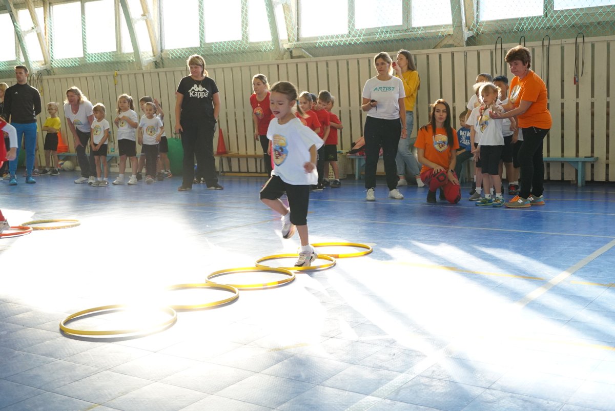 Весёлые старты в Шахтах