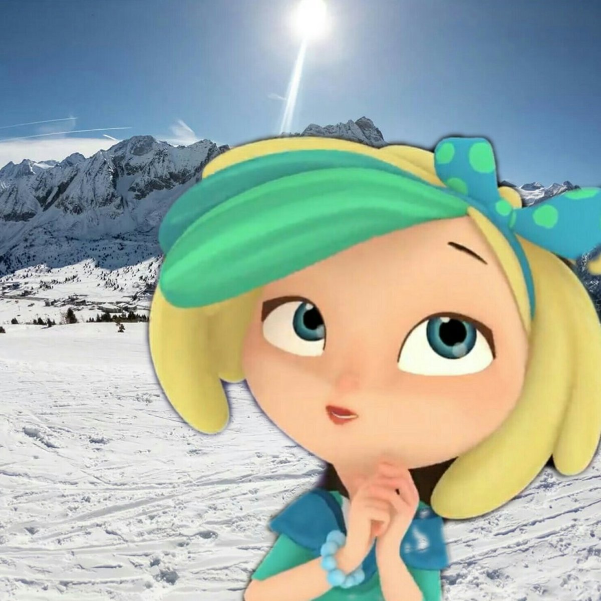 Сказочный патруль Снежка фотошоп