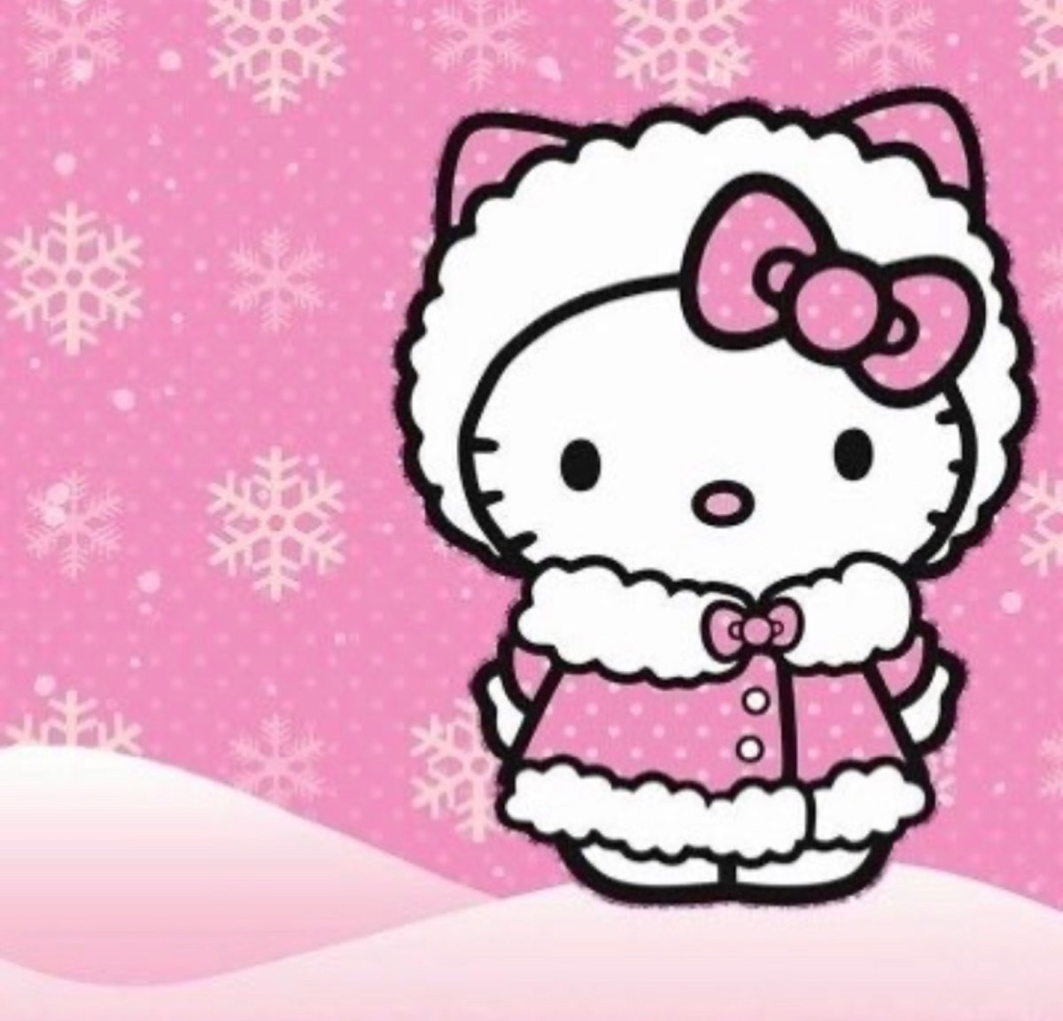 Хелло Китти картинки с новым годом и её друзья