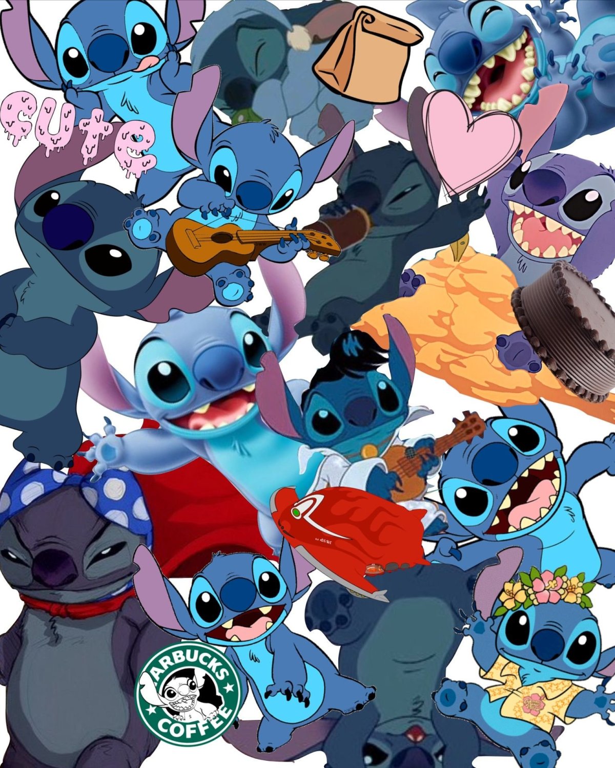 Обои со стичем