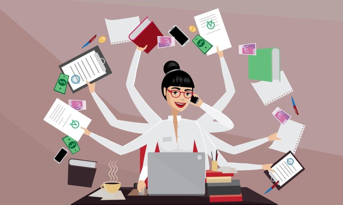 Многозадачность женщины