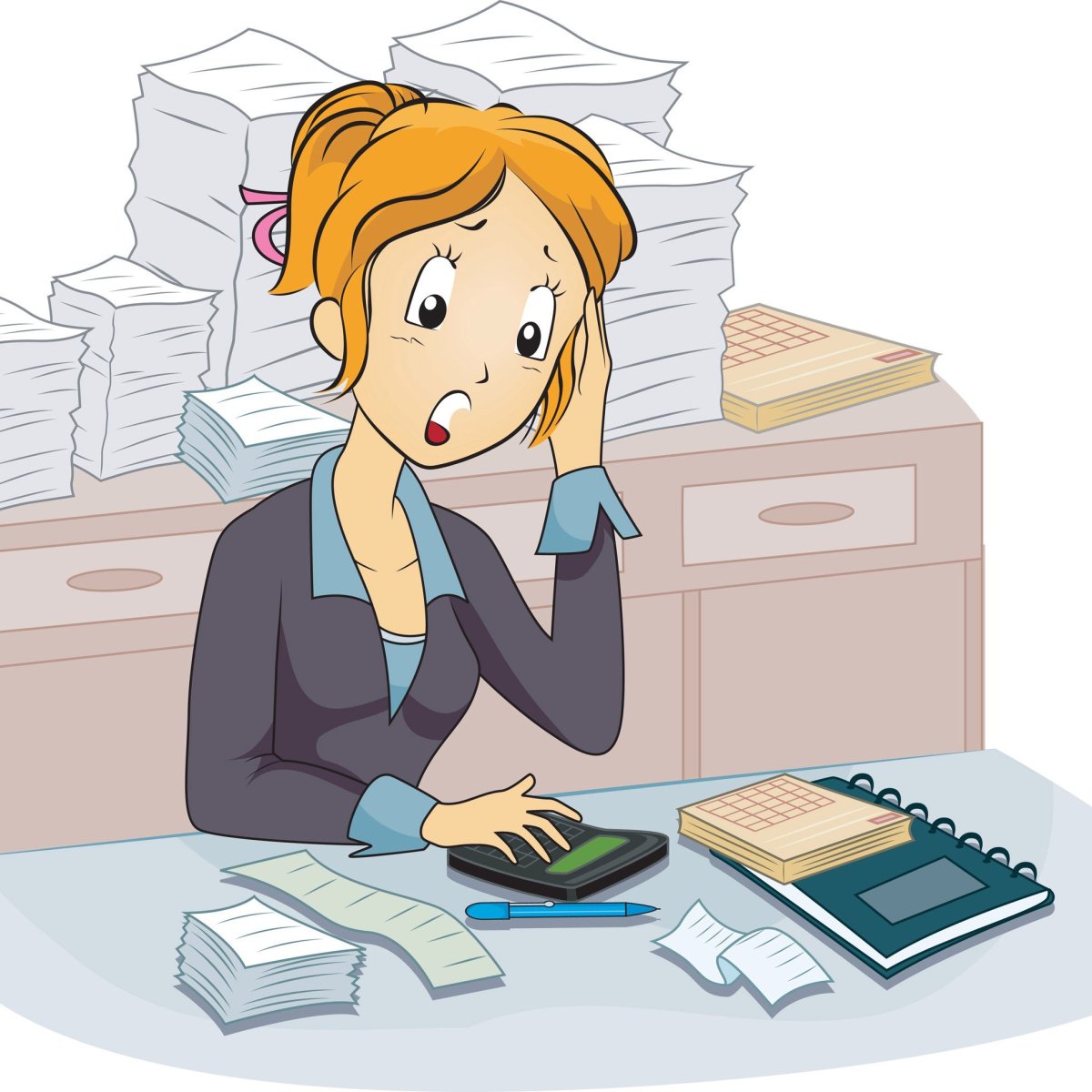 Бухгалтера мультяшные