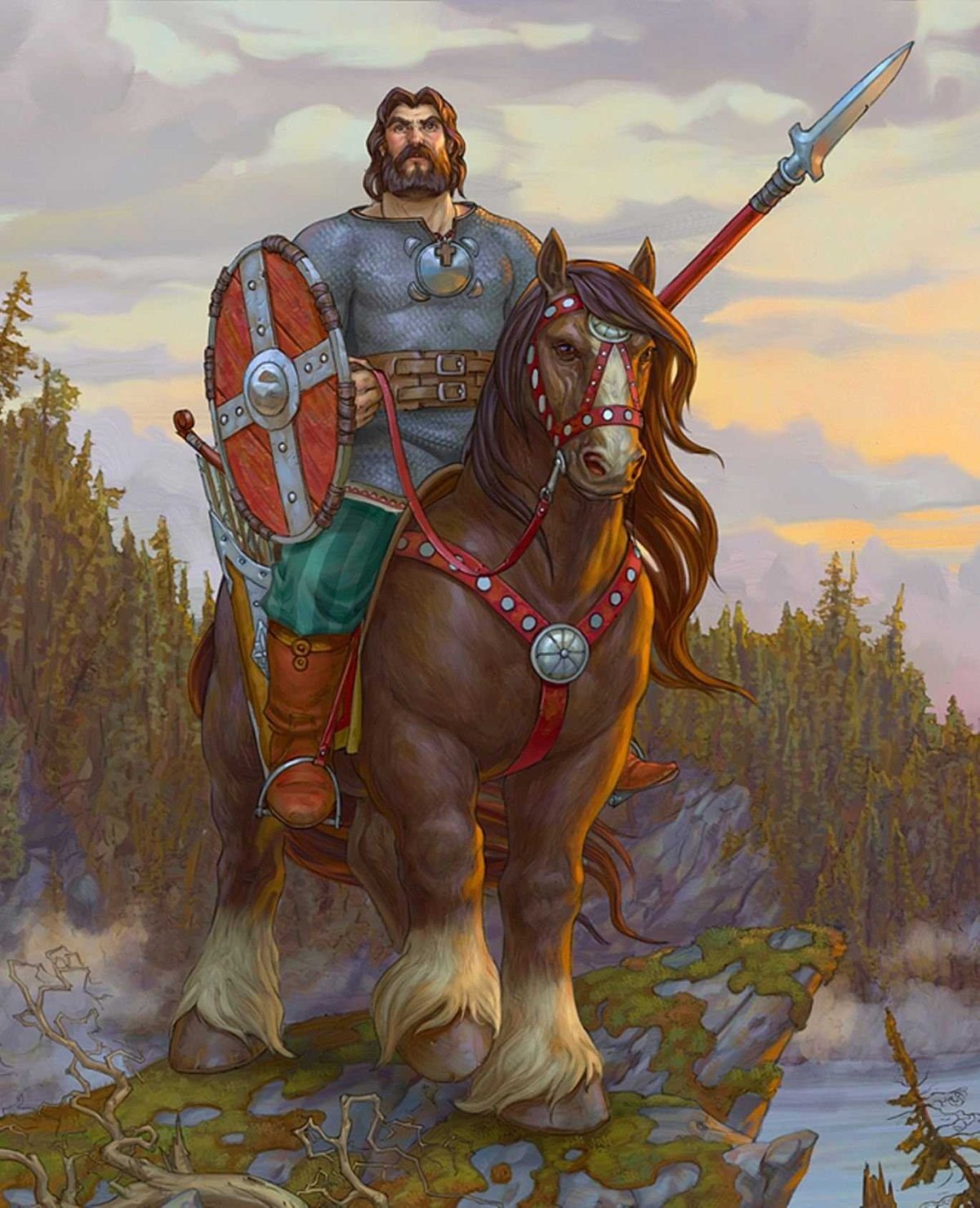 Богатырь Илья Муромец