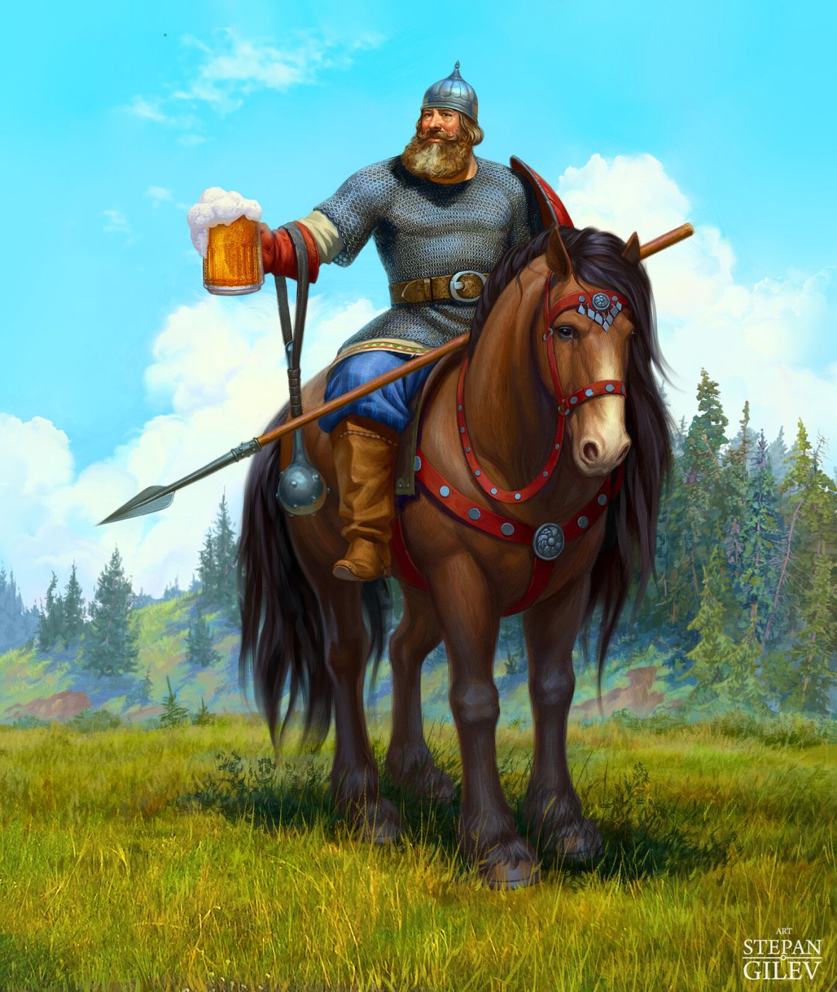 Богатырь Илья Иванович Муромец