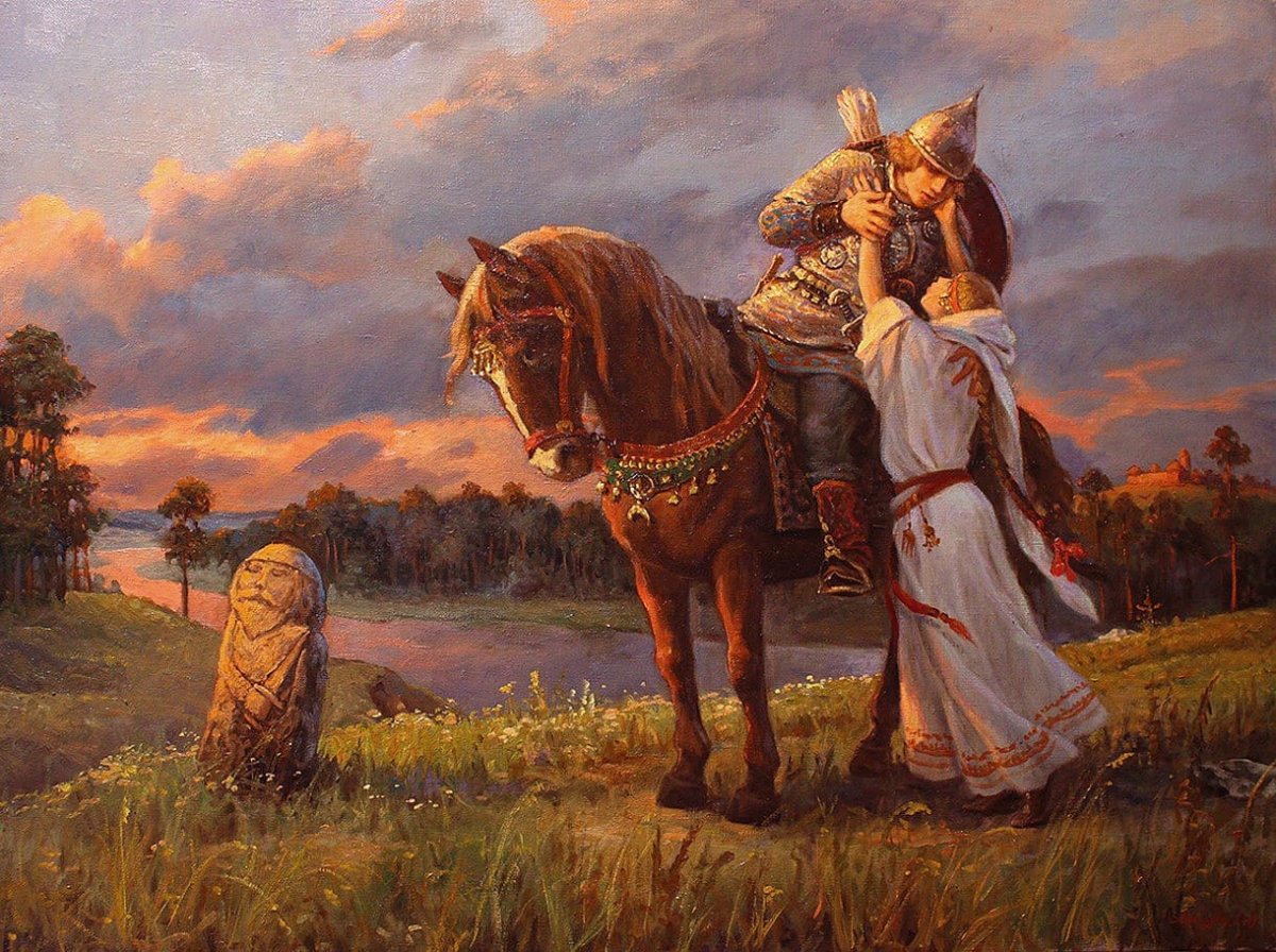 Андрей Алексеевич Шишкин. «Заря – Заряница».