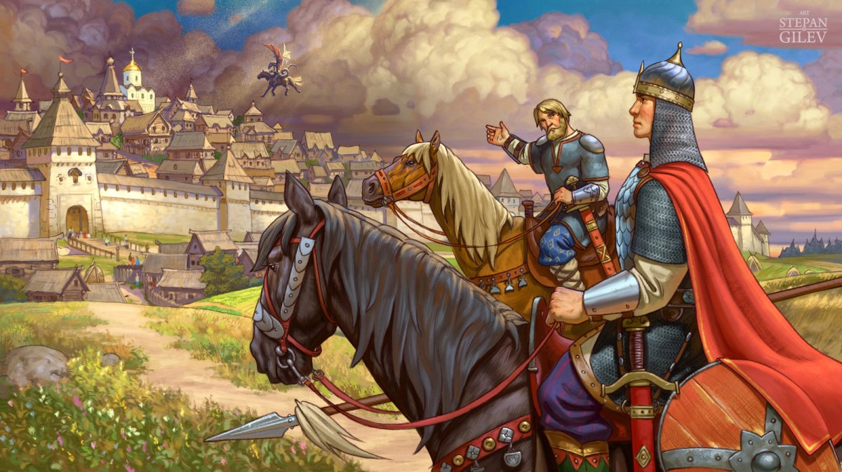 Богатырь Алеша Попович Степан Гилев