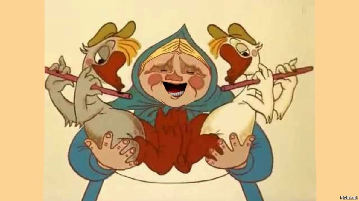 Гусь маска для детей