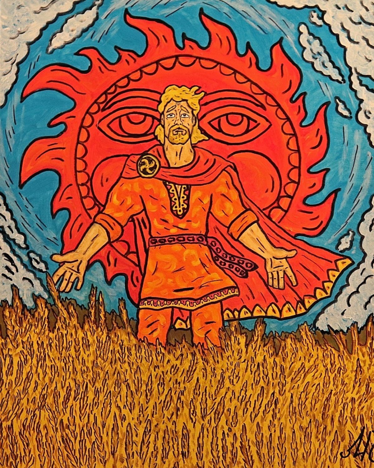 Славянский Бог солнца Даждьбог