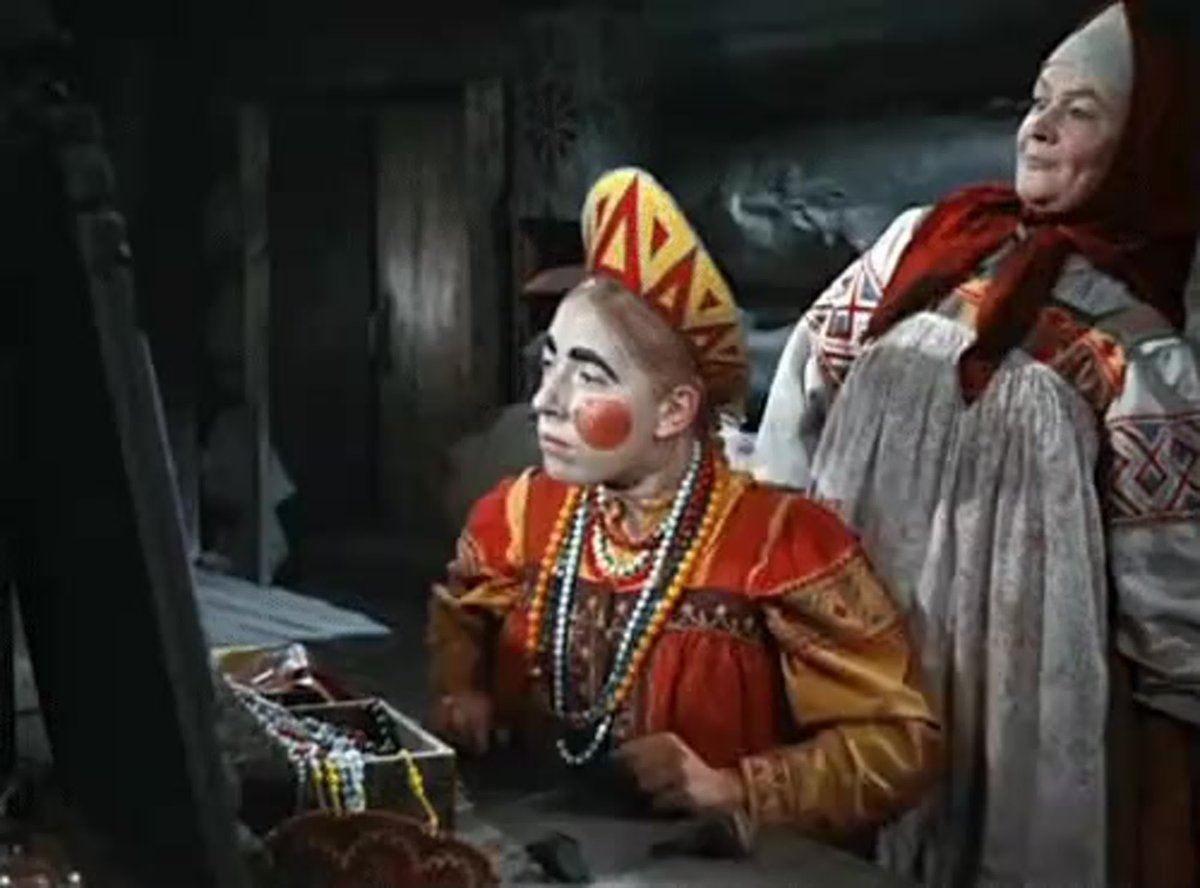 Морозко Настенька зима