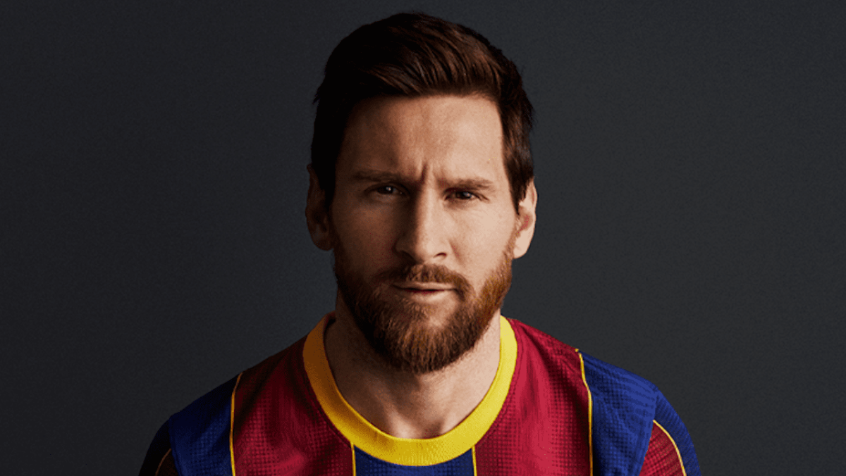 Messi лицо 2021