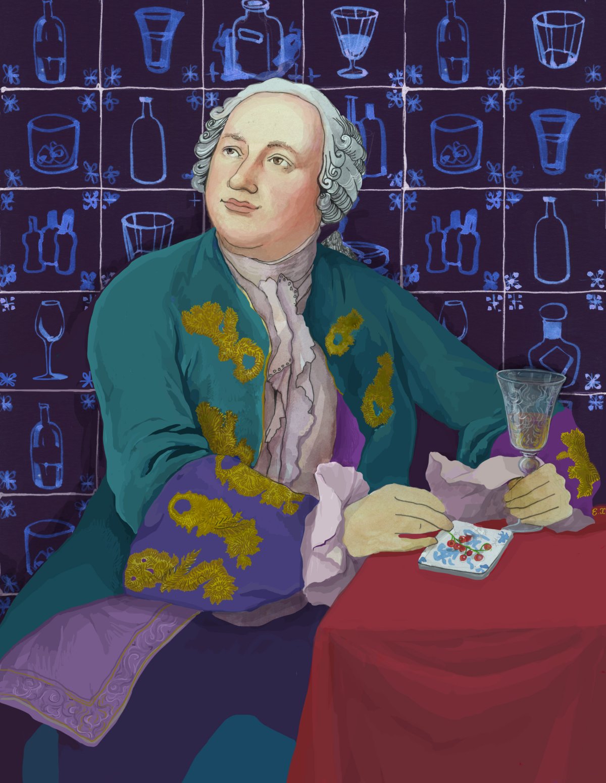 Ломоносов Михаил Васильевич на а4