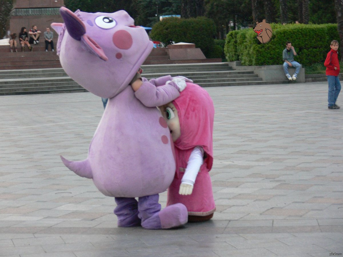 Лунтик смельчаки