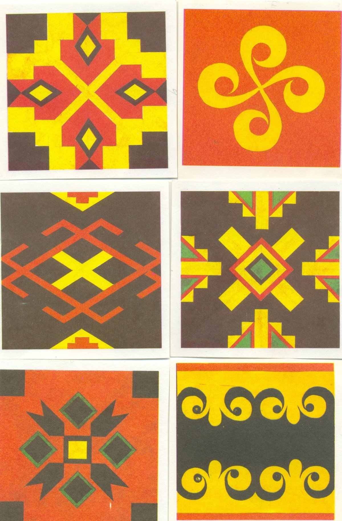 Башкирский орнамент Кускар