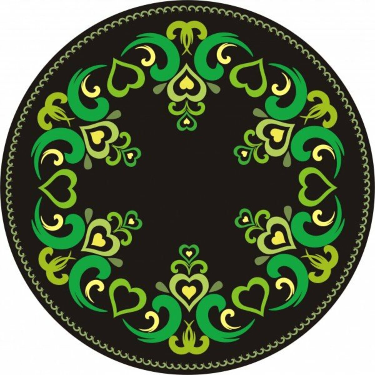 Башкирский орнамент рамка