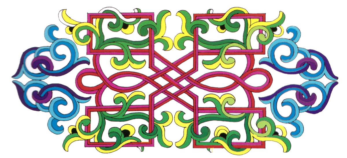 Башкирский узор орнамент Кускар