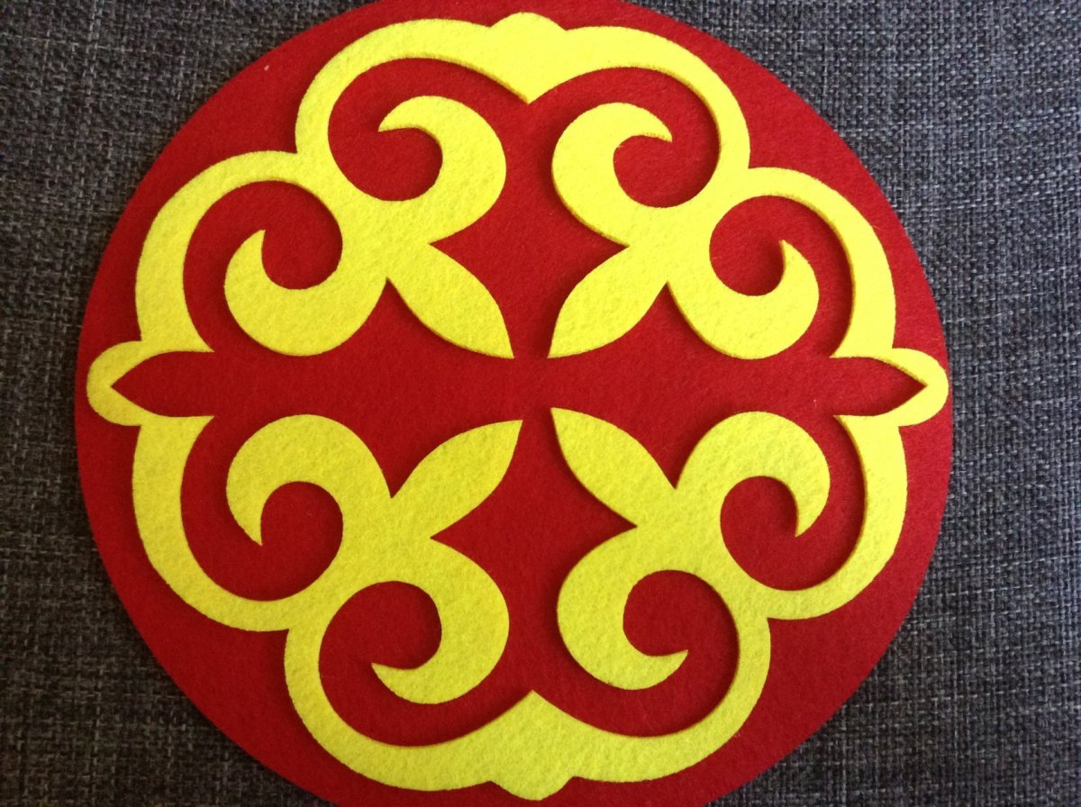 Национальный узор Татаров