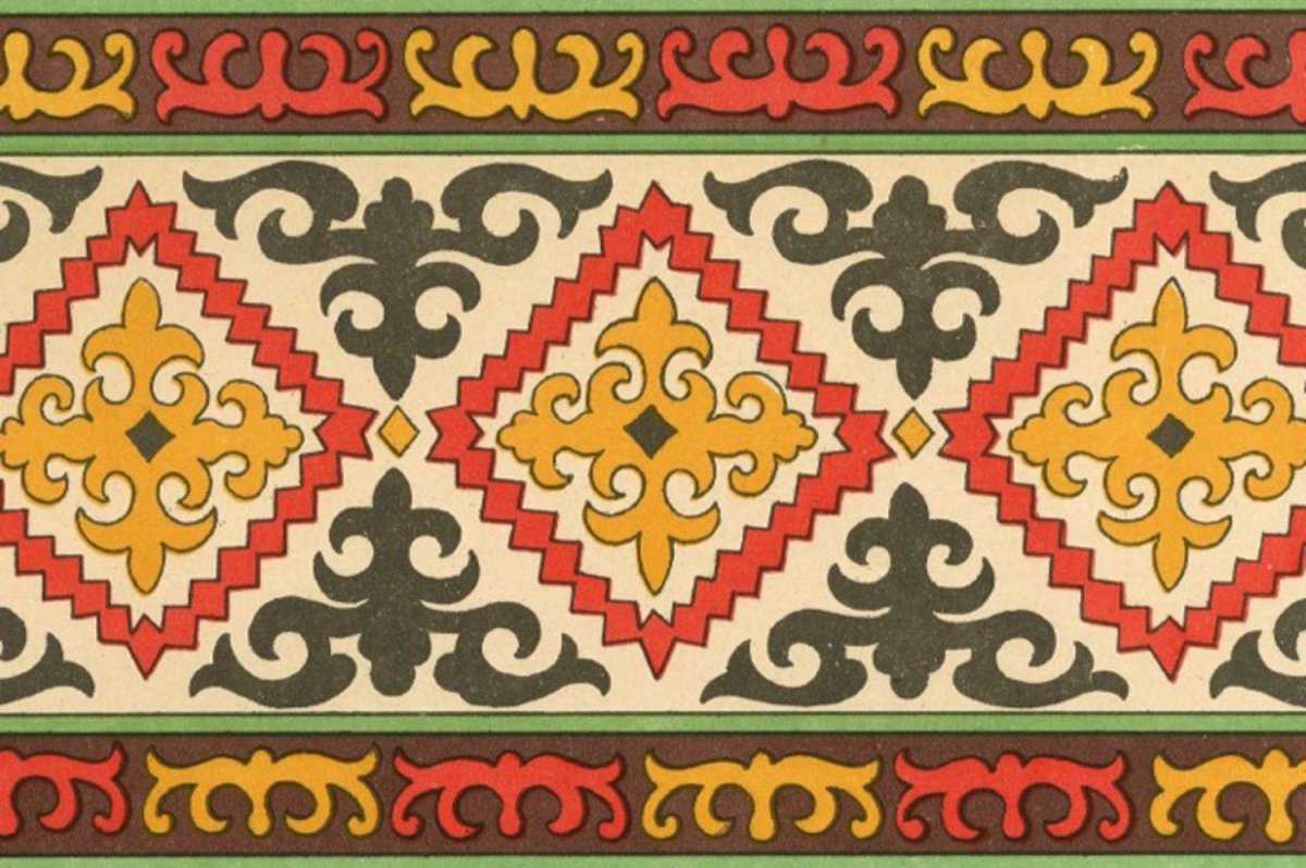 Национальный орнамент Татаров