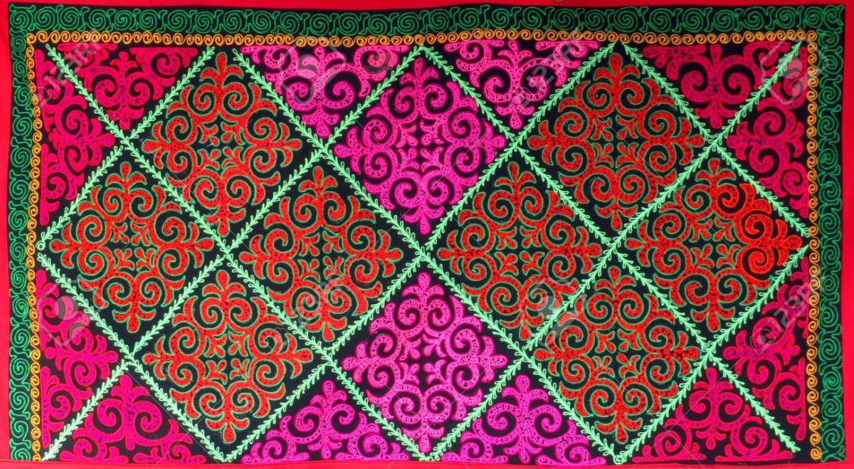 Башкирский орнамент рамка