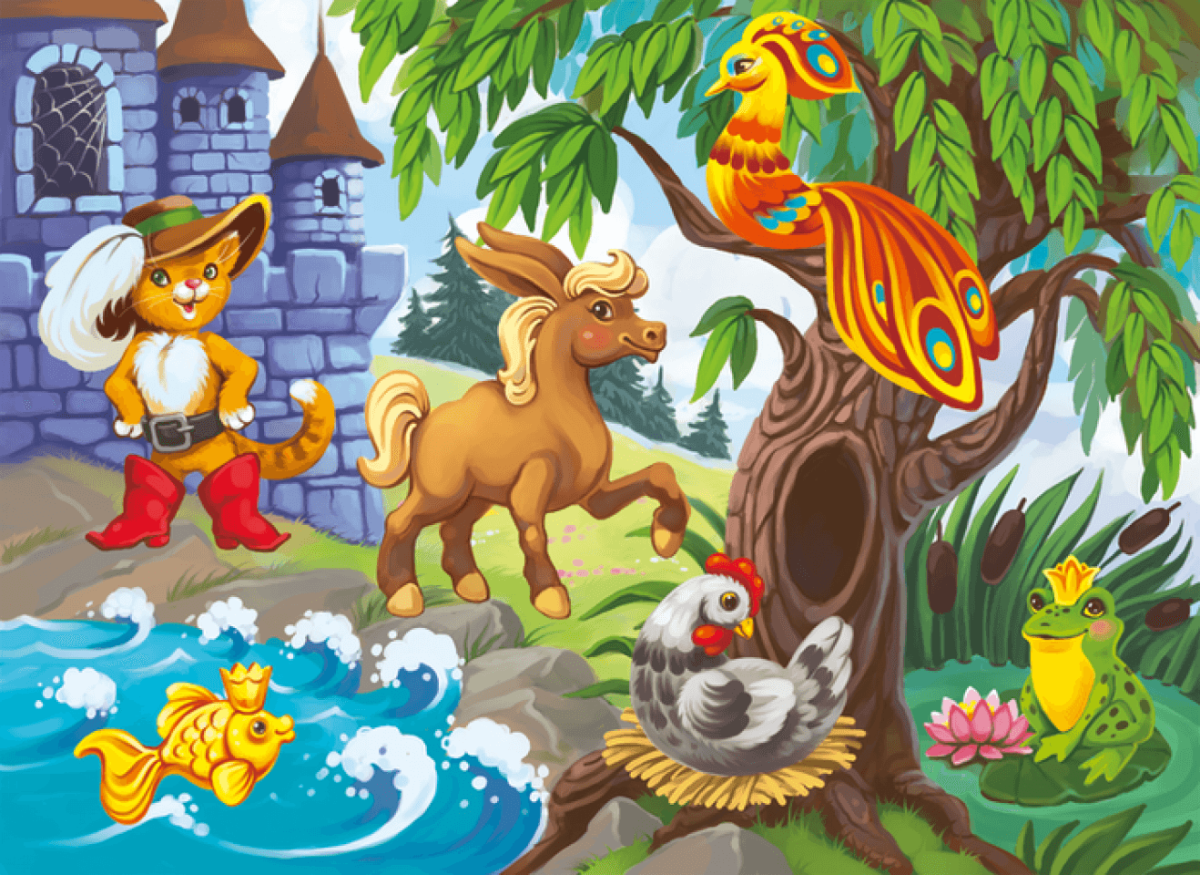 Разные сказочные персонажи