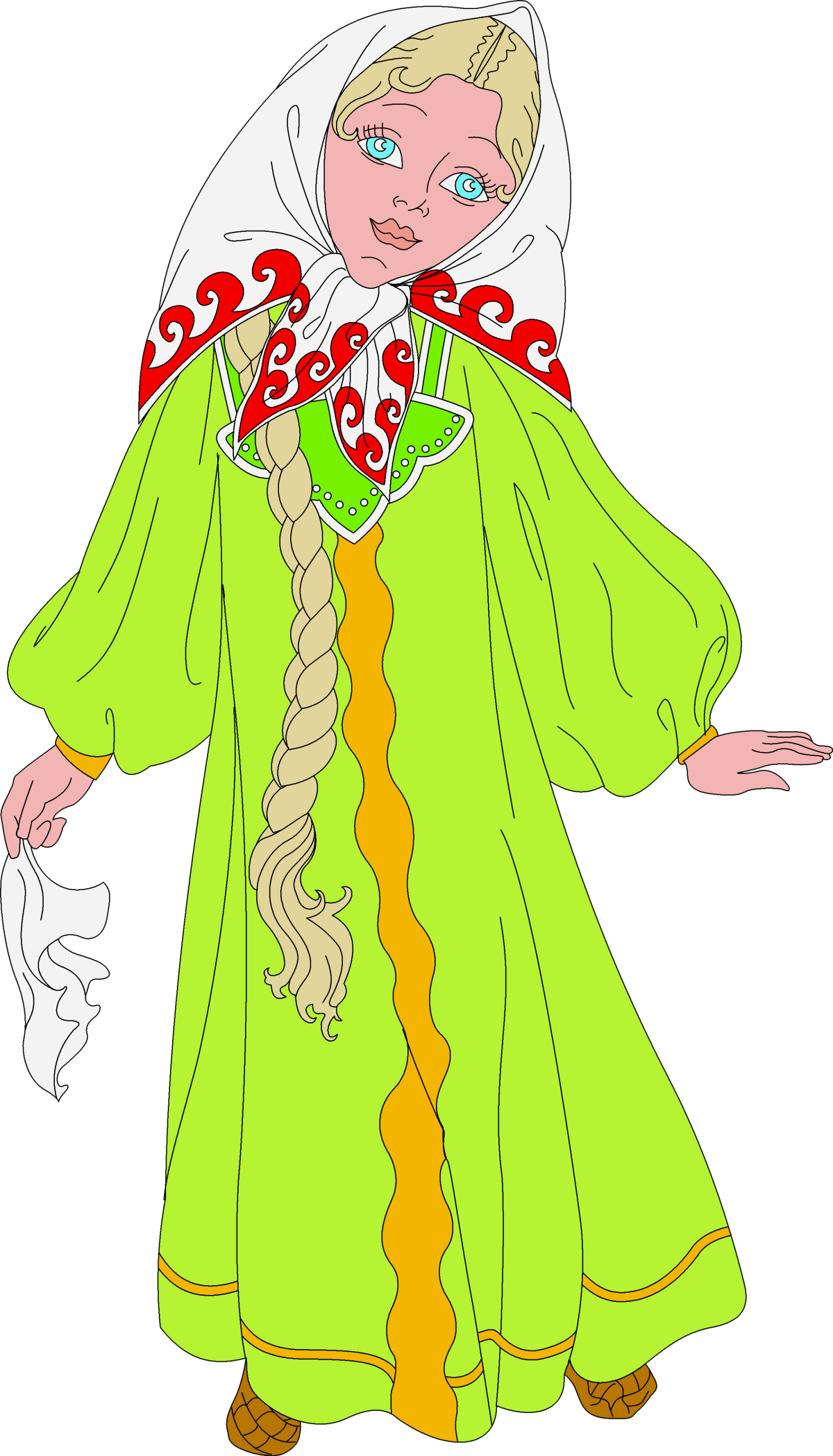 Баба Яга и заморышек