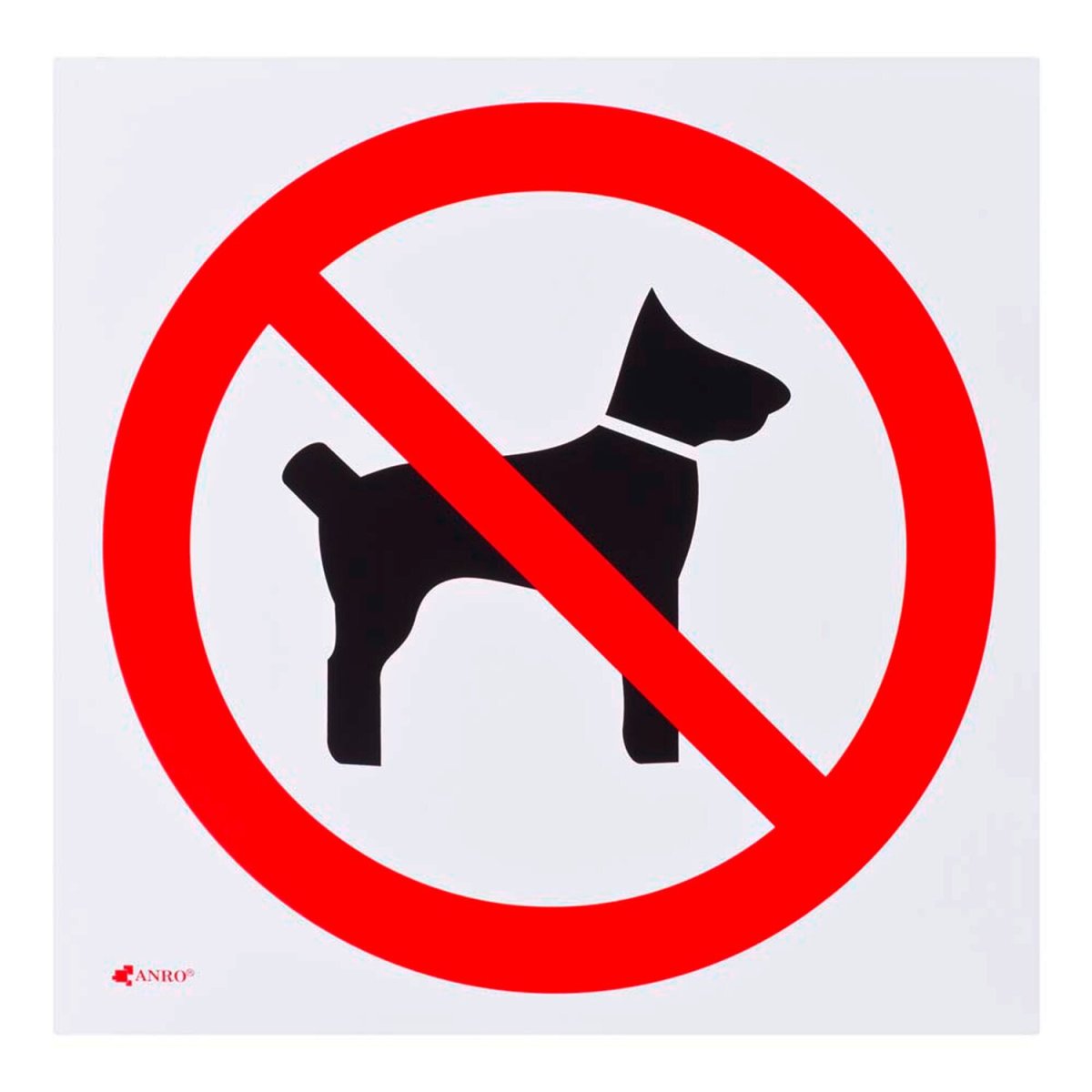 Вход с животными запрещен табличка