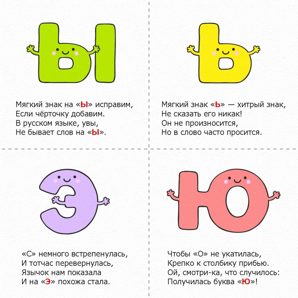 Буквы в стихах для детей