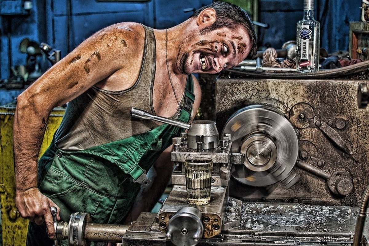 Токарь прикол