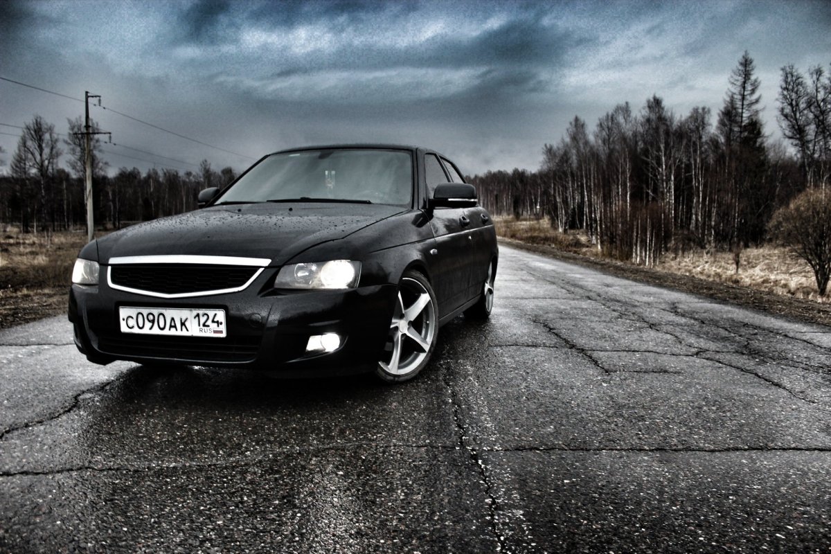 Лада Приора 2 седан тонированная