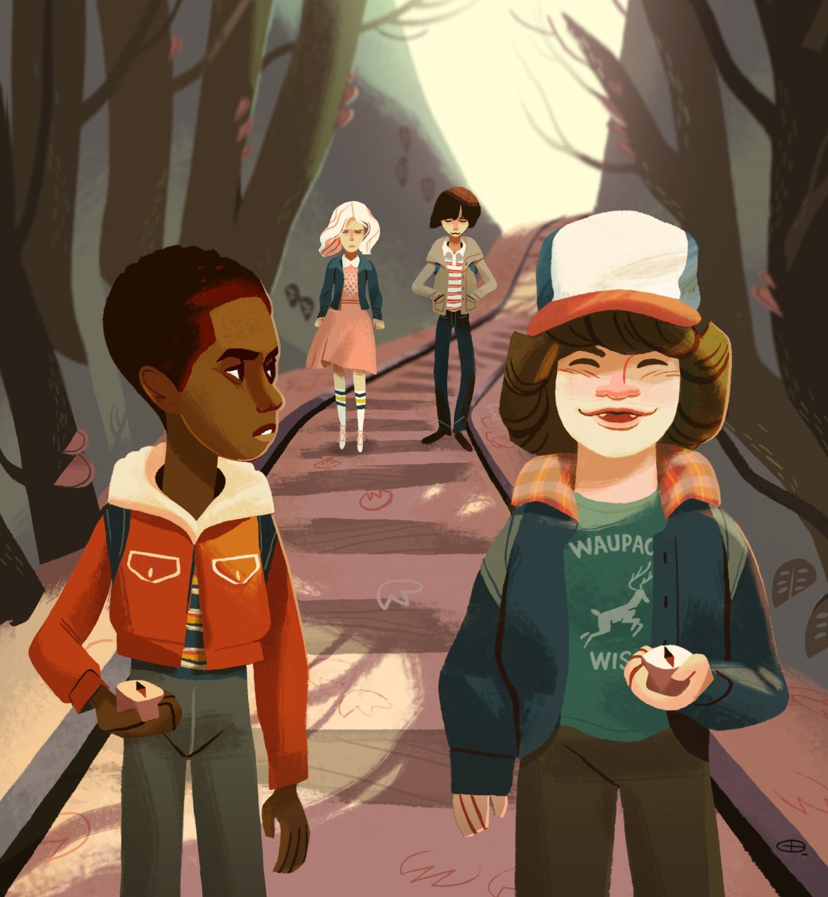 Stranger things арт