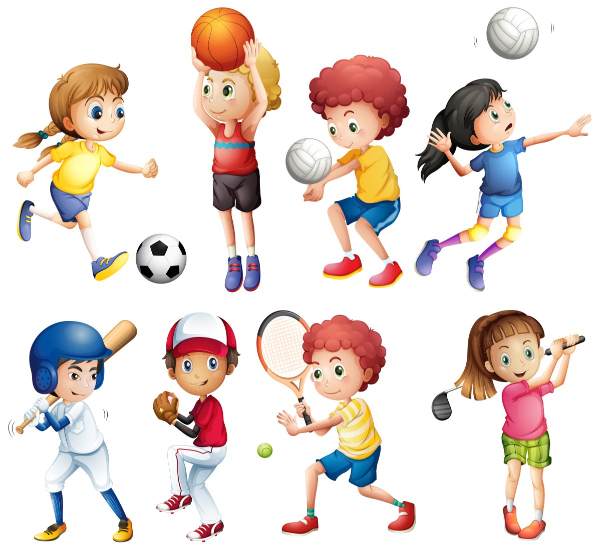 фото видов спорта для детей