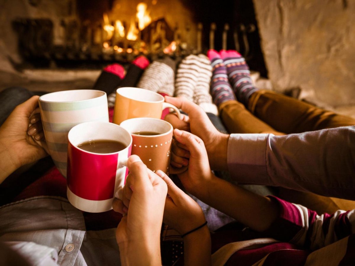 Уютный вечер с семьей