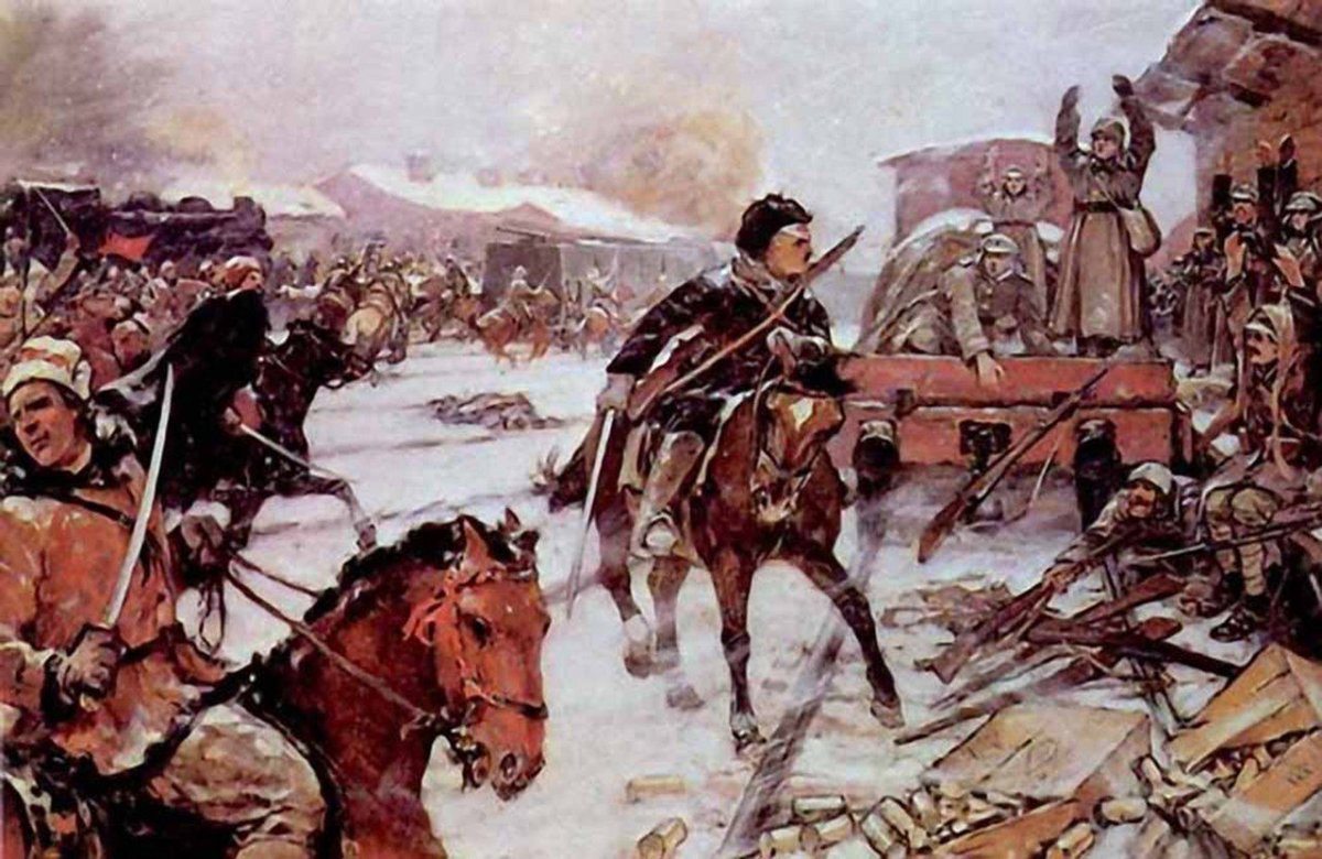 Авилов взятие станции Касторная