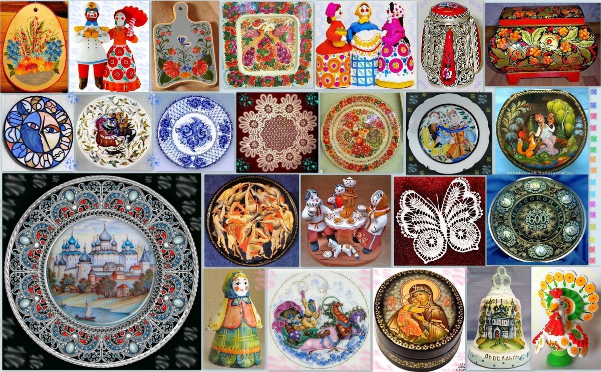 Деревянная лошадка Хохлома