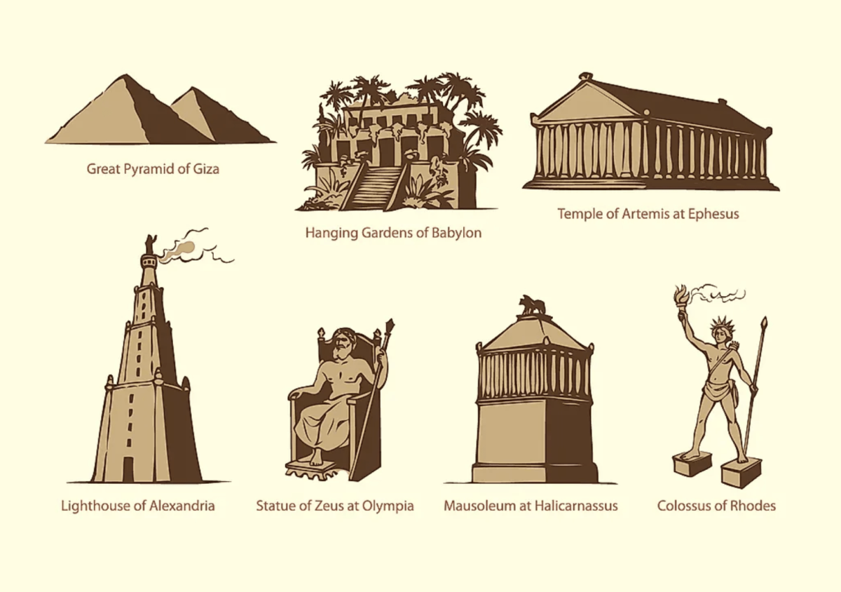 Эмблема 7 чудес света