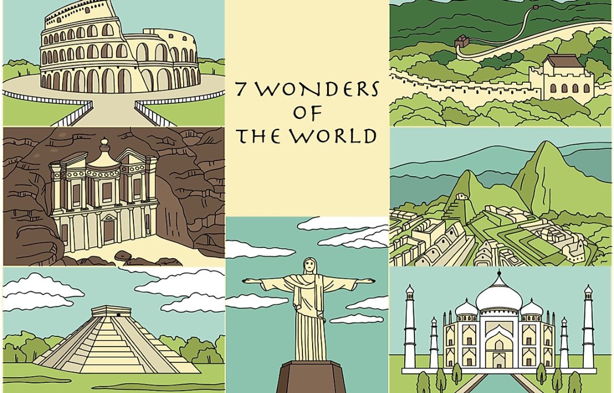 Лёгкий рисунок на тему a World of Wonders