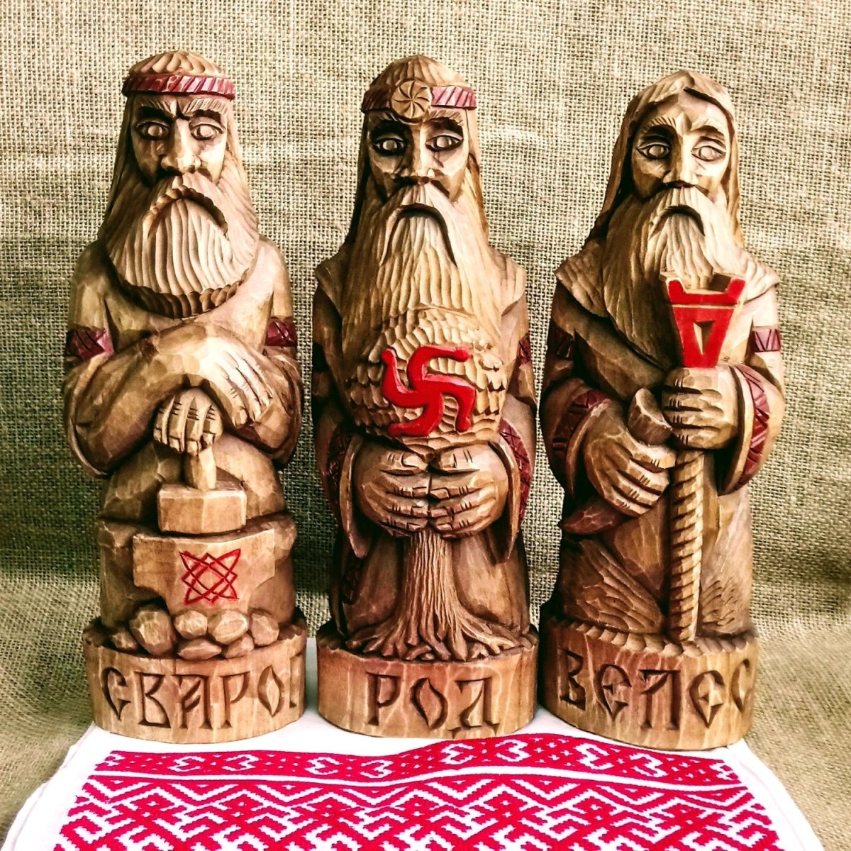 Перун Стрибог Ярило Велес