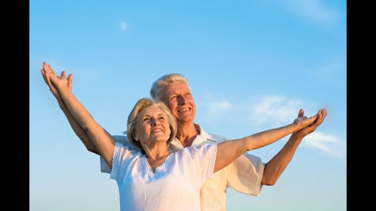 Счастливые пенсионеры