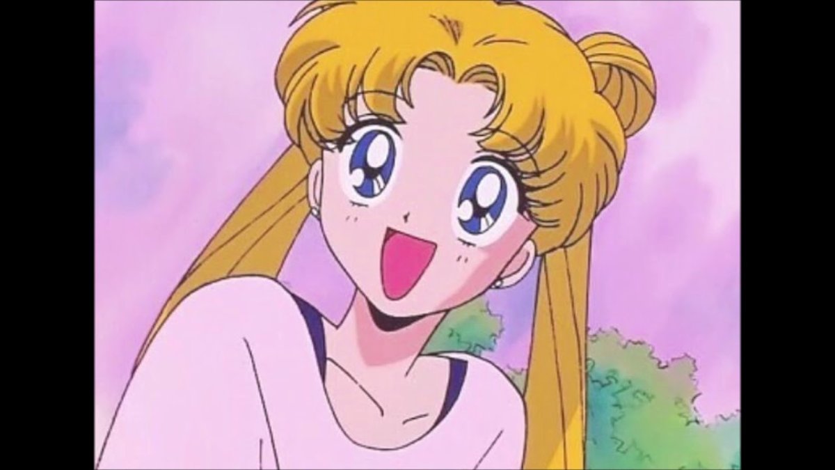 Кадры Усаги Цукино из сейлормун