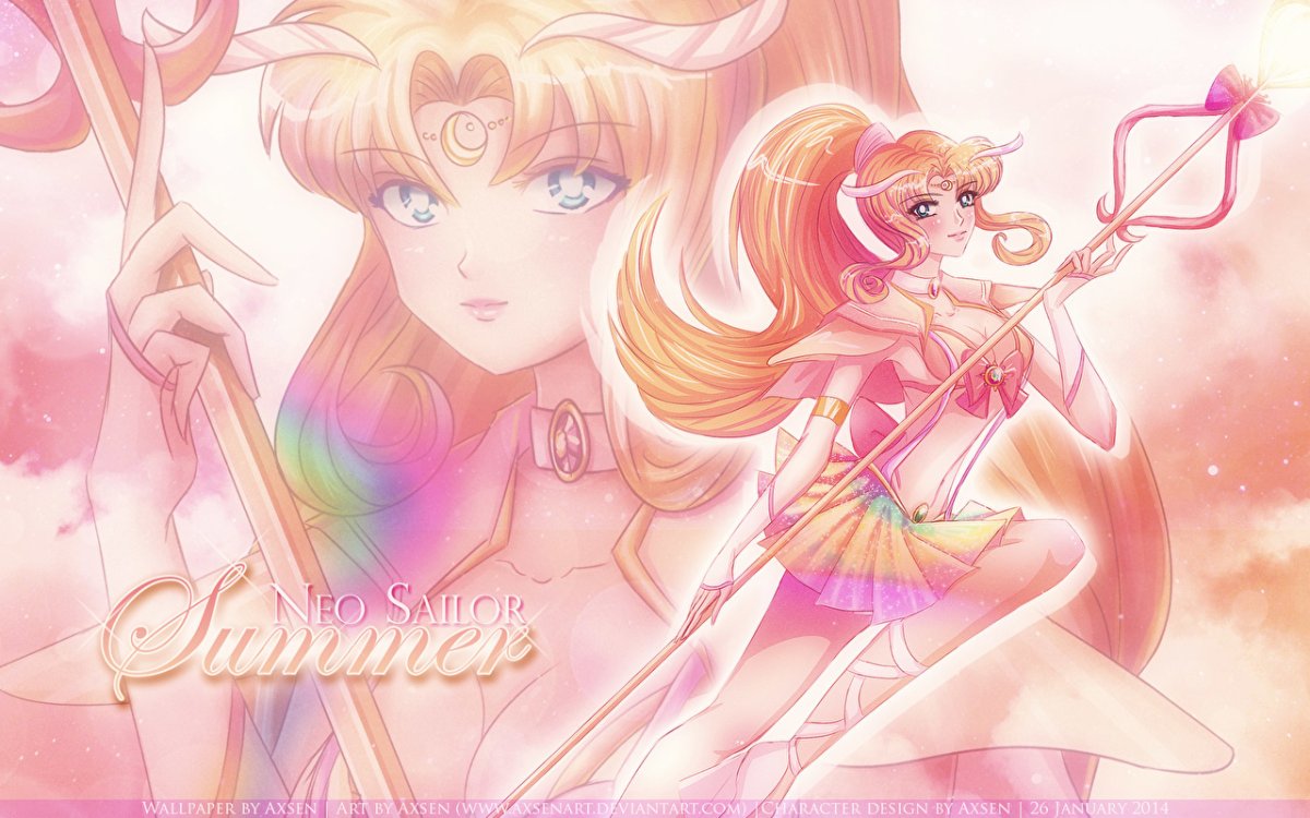 Аниме Сейлор Мун на рабочий стол