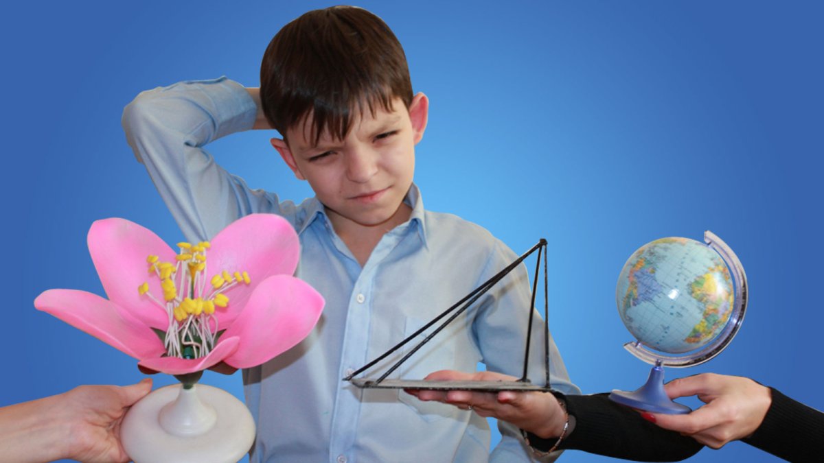 Дети изучают математику