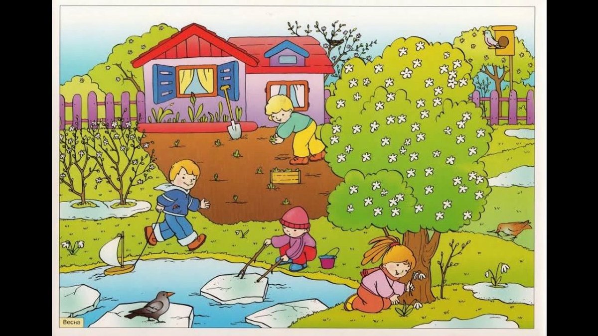 Весна для детей