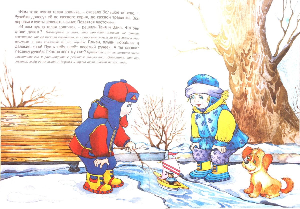 Весна для детей