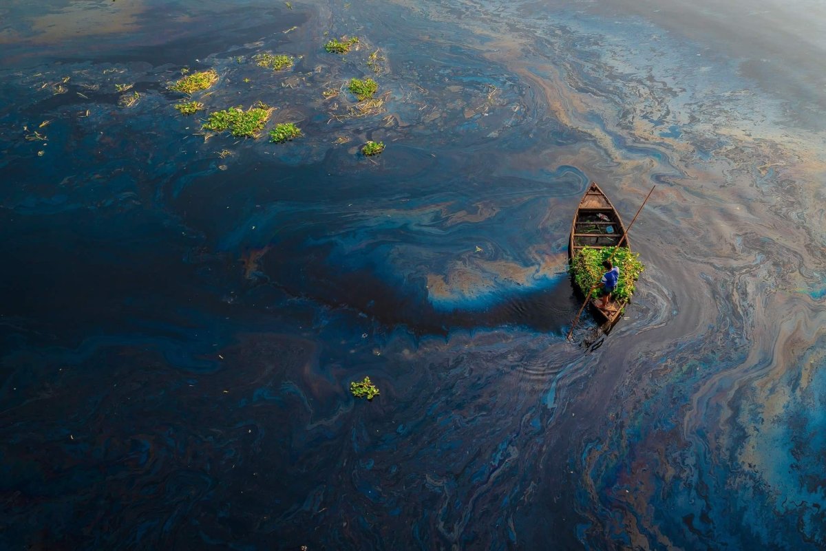 Загрязнение морей и океанов