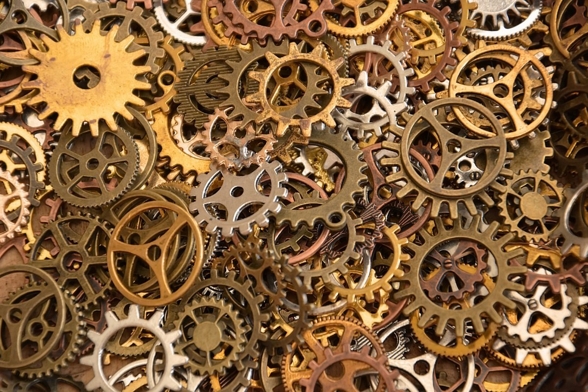 Красивая шестеренка