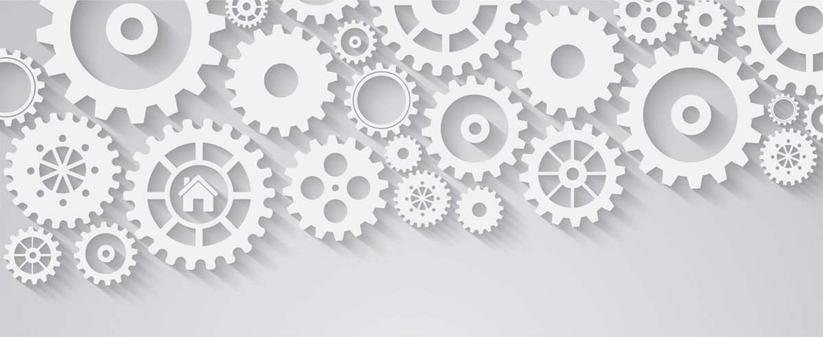 Шестеренки фон