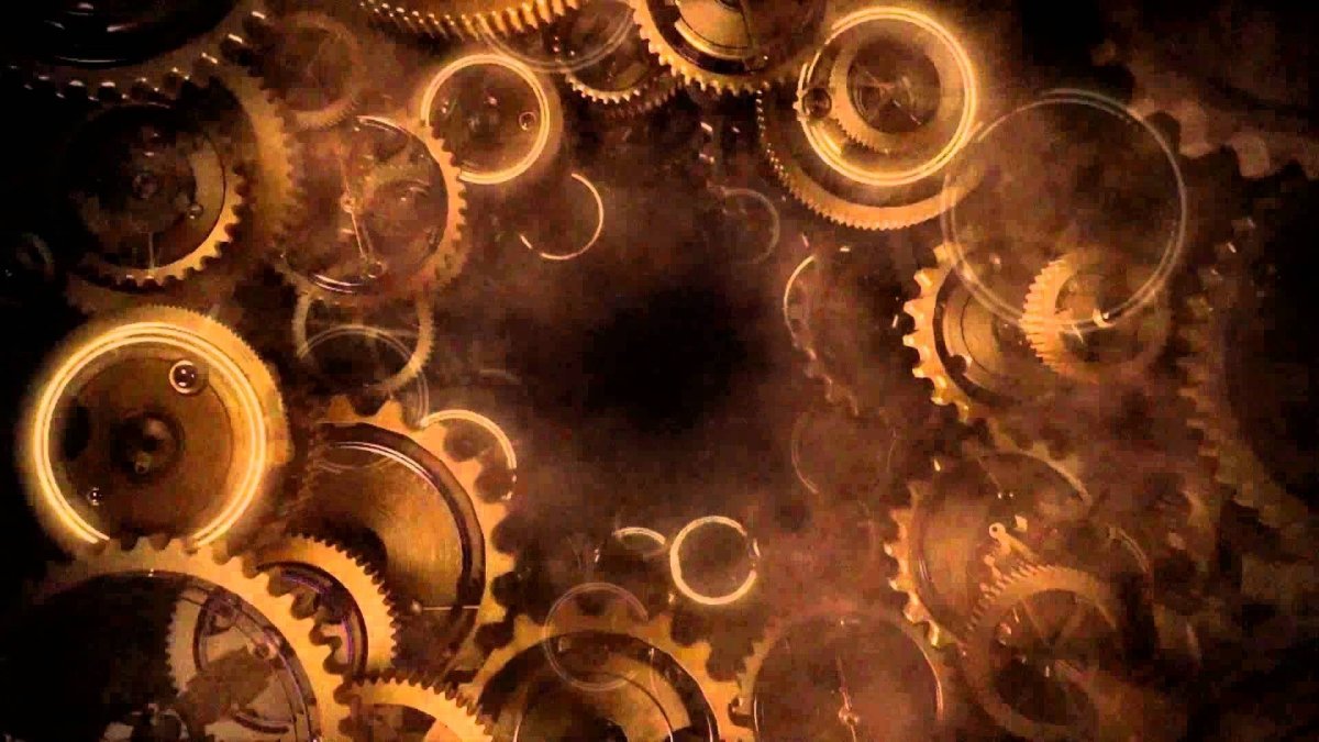 Шестеренки стимпанк